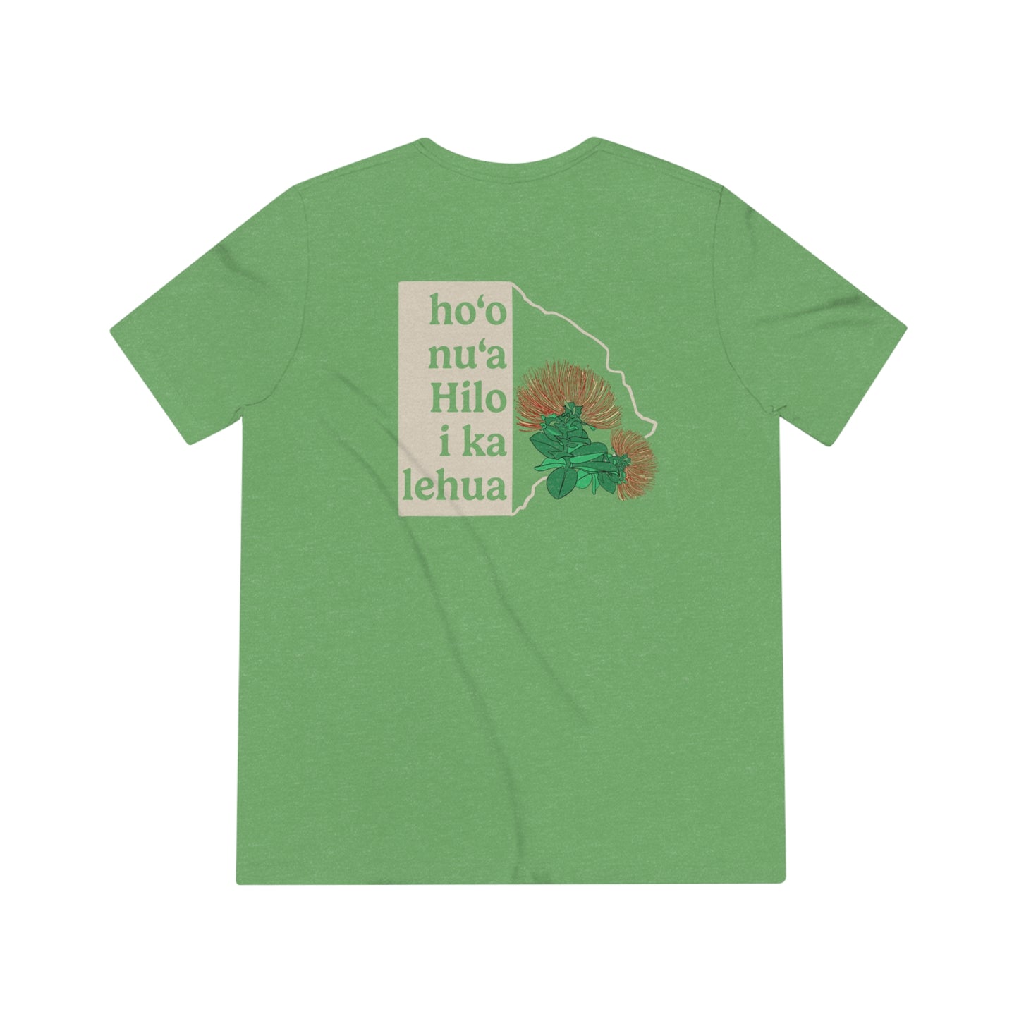 Hilo Lehua Men's Triblend Tee