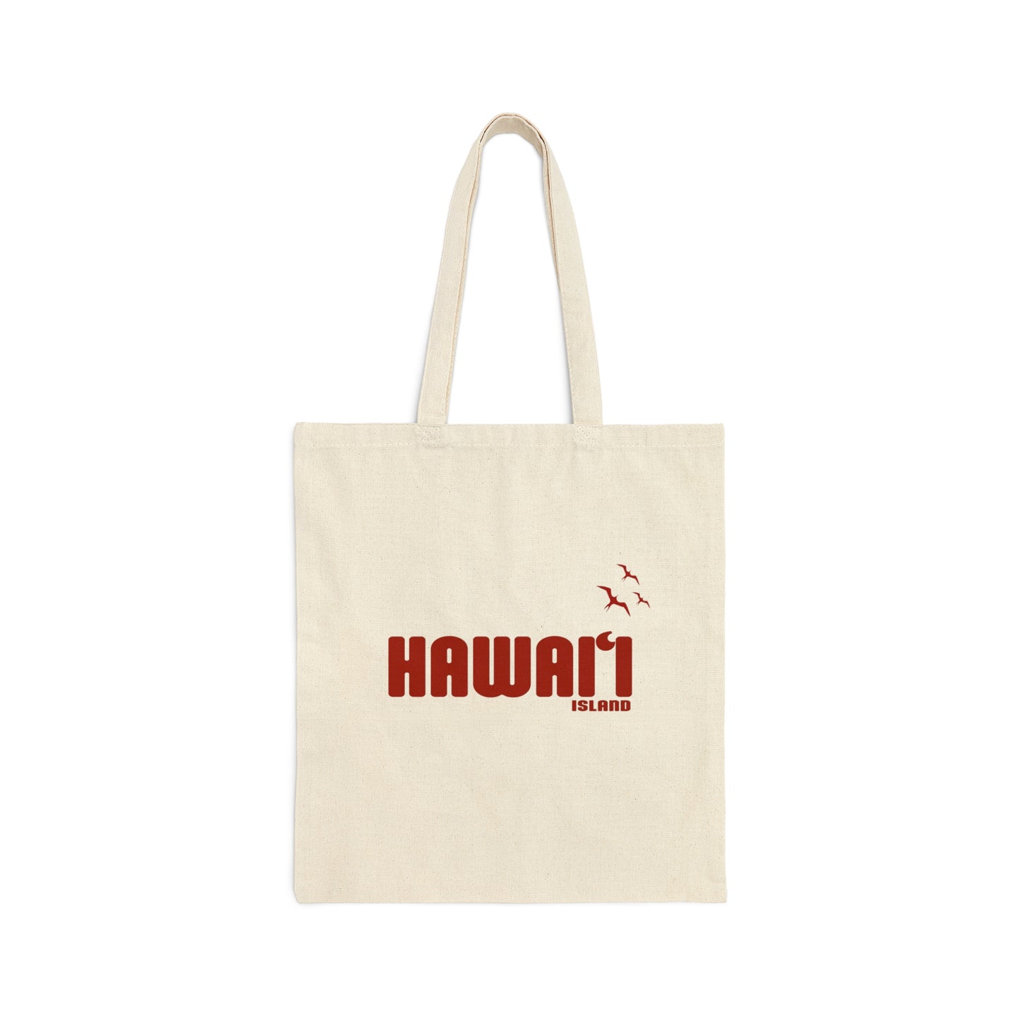 Hawaiʻi Island Cotton Canvas Tote Bag