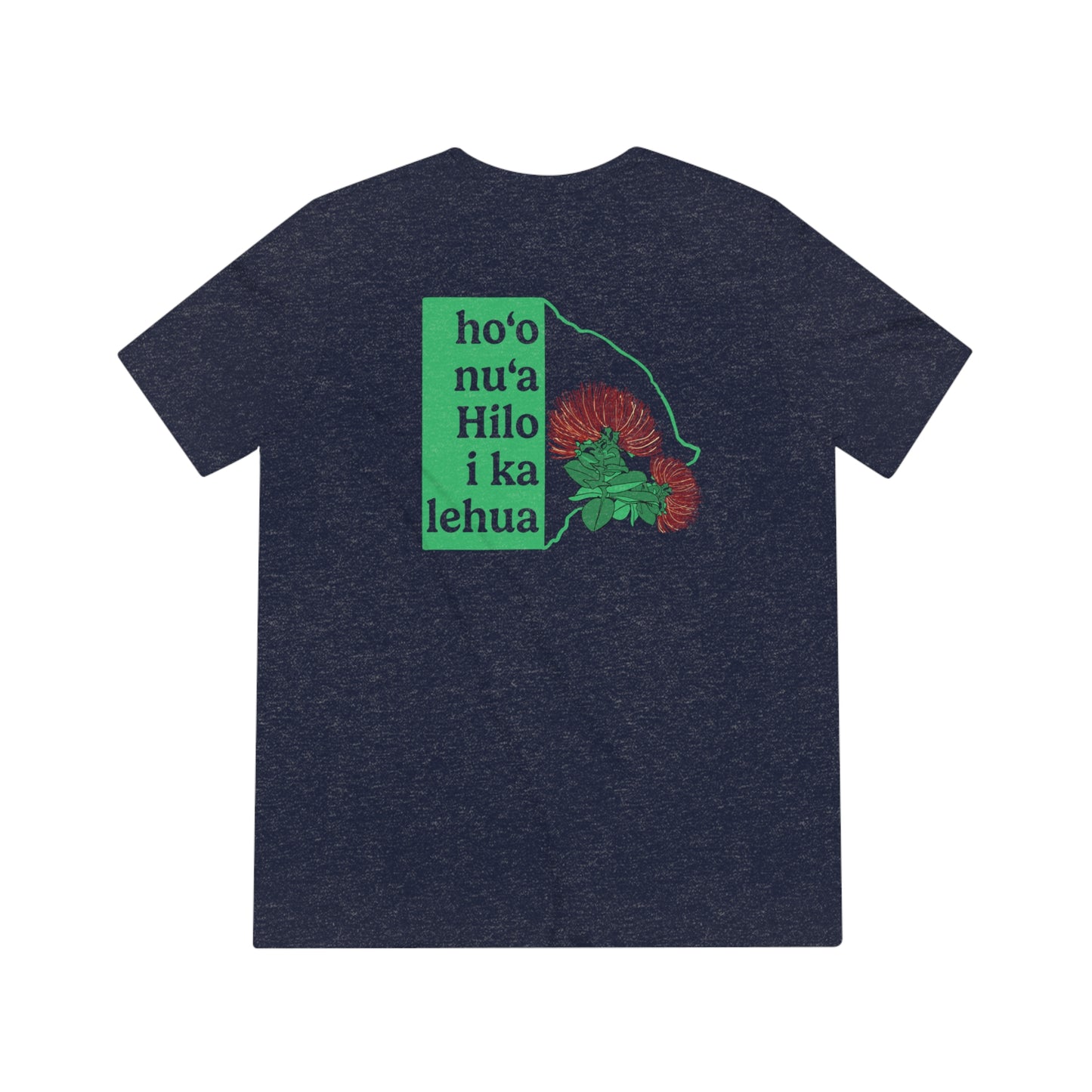 Hilo Lehua Men's Triblend Tee
