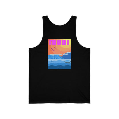 Maui, Hawai'i Men's Jersey Cotton Tank Top