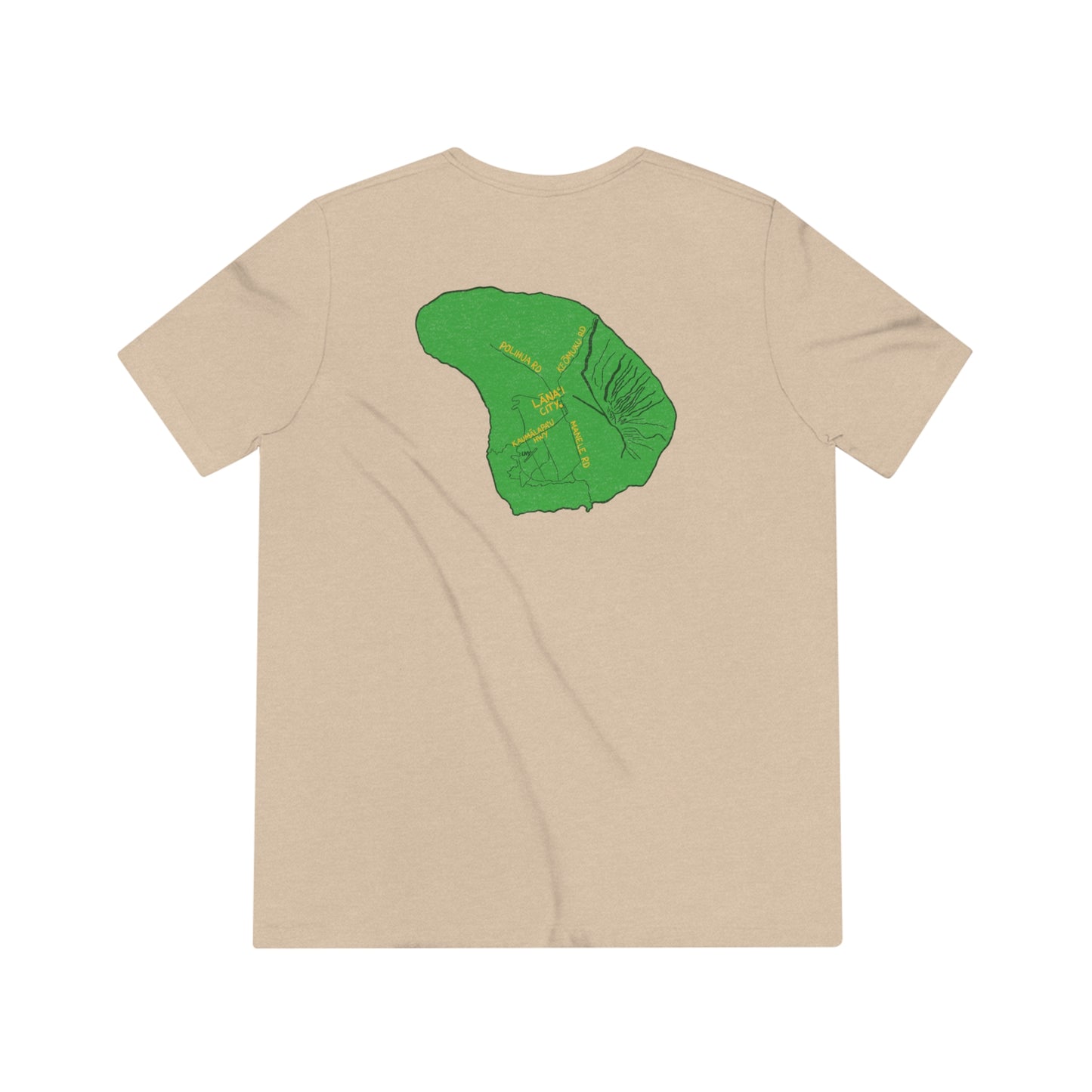 Lāna’i Camo Men's Triblend Tee