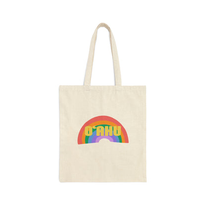 O'ahu, Hawai'i Cotton Canvas Tote Bag