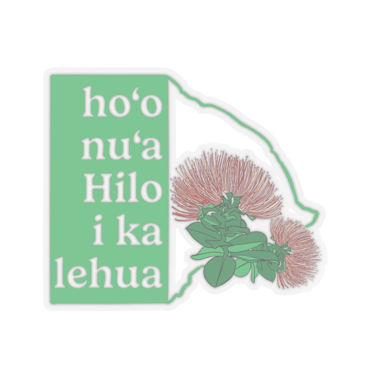 Hilo Lehua Sticker