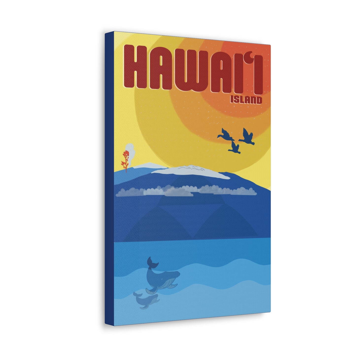 Hawai'i Island Canvas Gallery Wraps