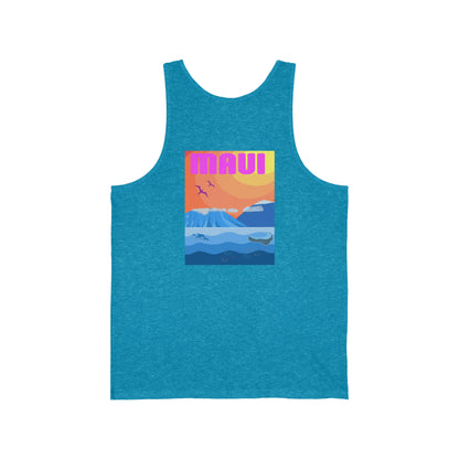 Maui, Hawai'i Men's Jersey Cotton Tank Top