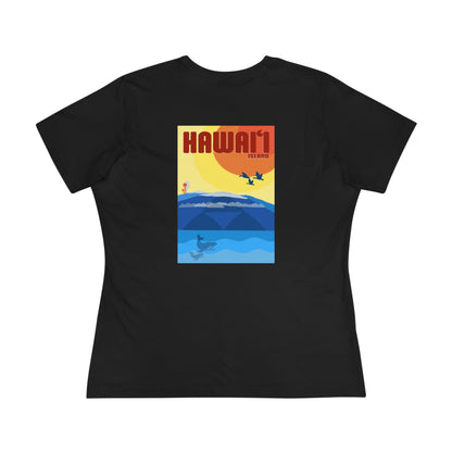 Hawai'i Island Women's Soft Jersey Tee