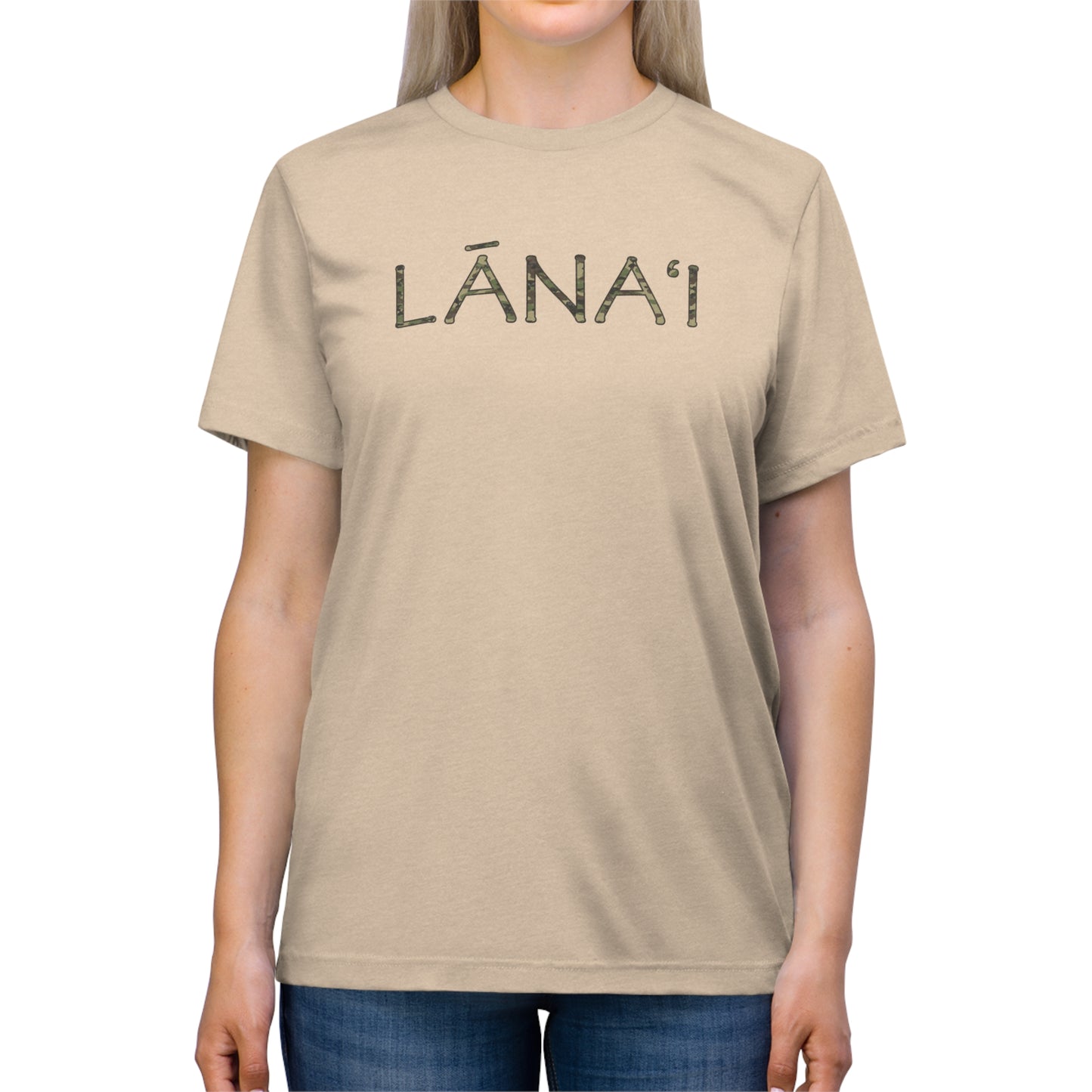 Lāna’i Camo Women’s Triblend Tee