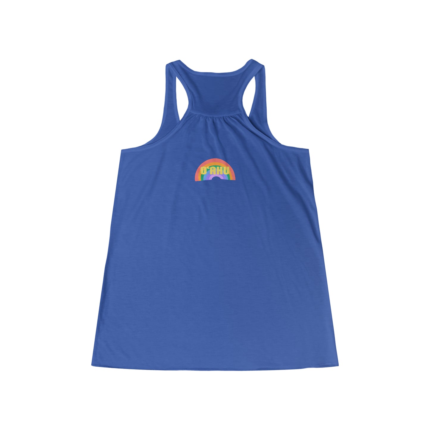 O’ahu, Hawai’i  Women's Flowy Racerback Tank