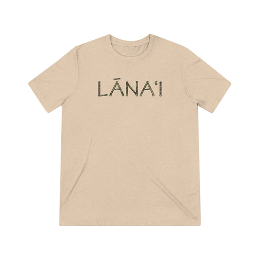 Lāna’i Camo Men's Triblend Tee