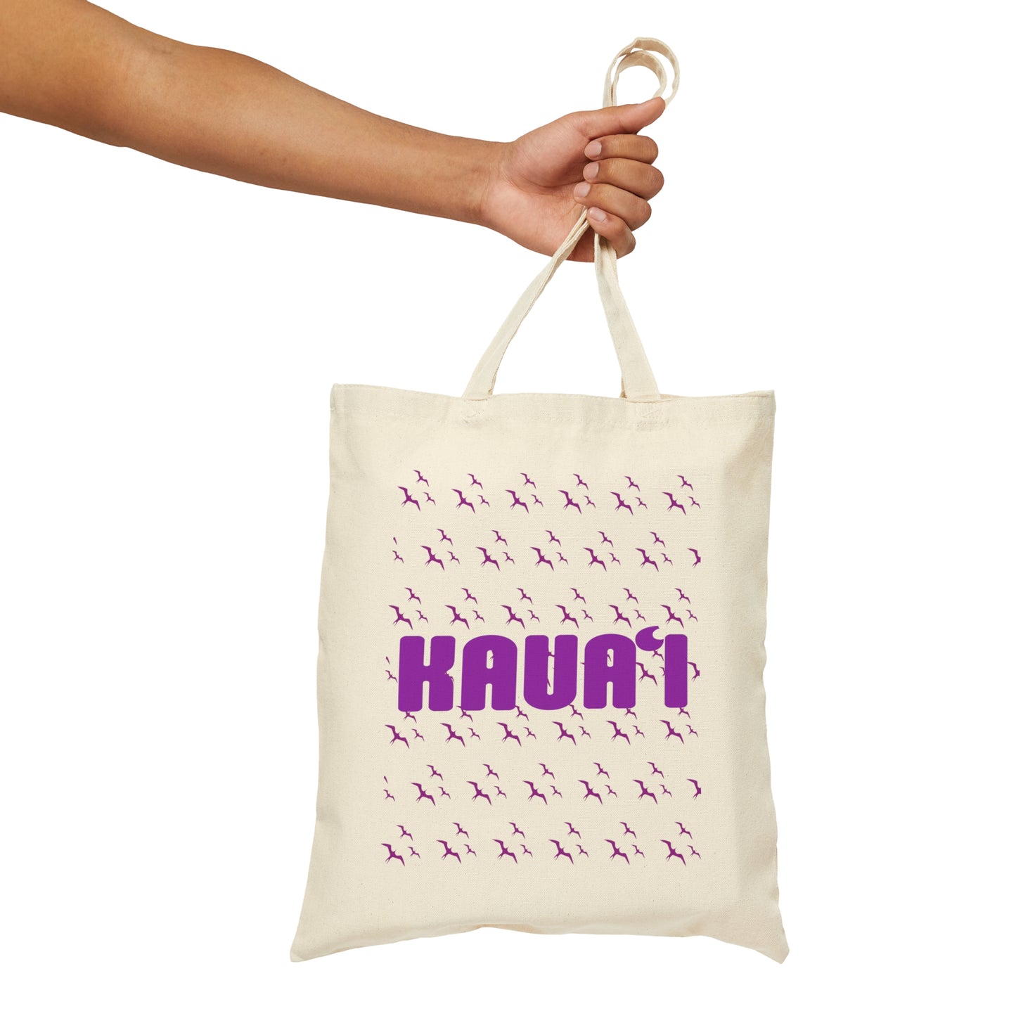 Kaua’i Cotton Canvas Tote Bag