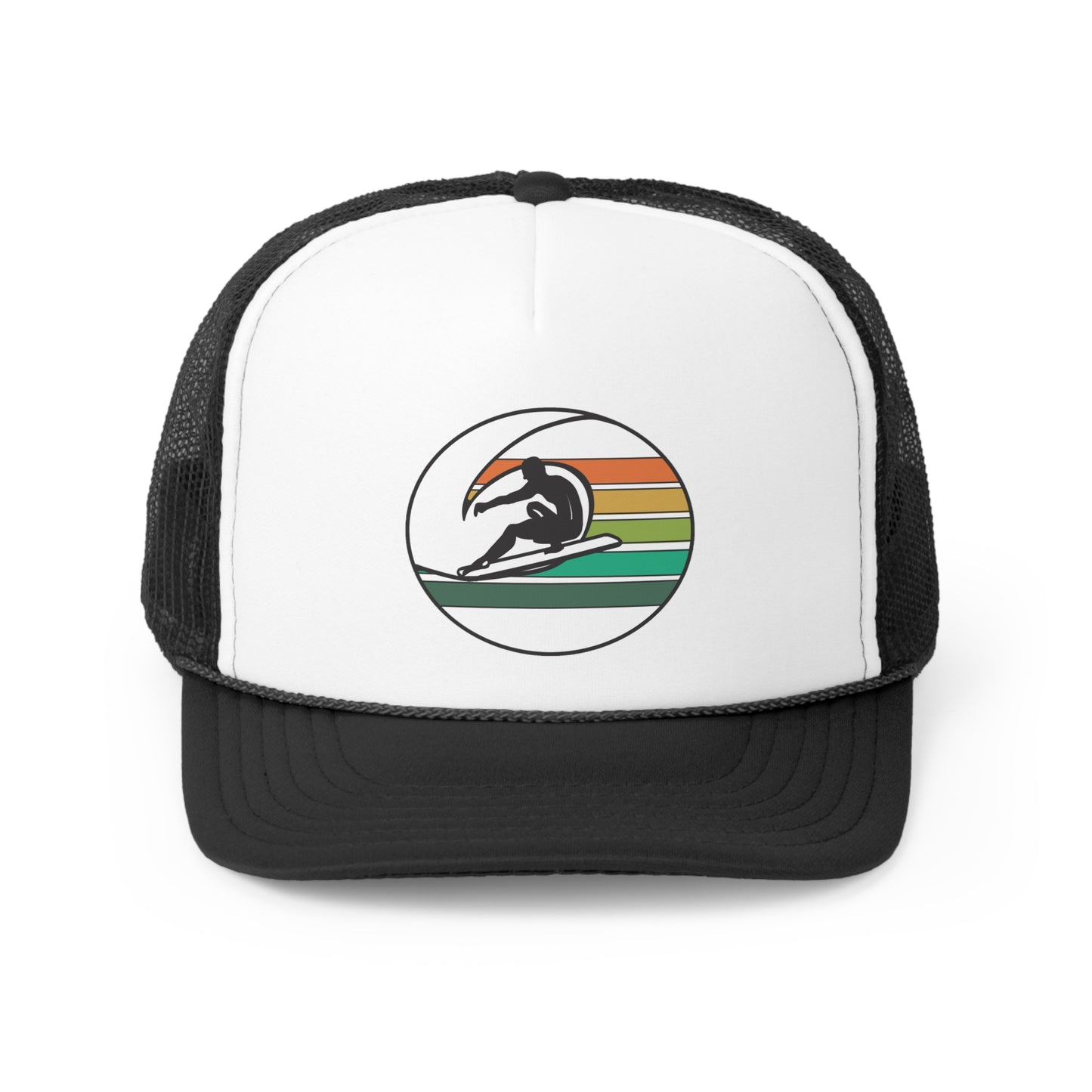 Kauwela Pau'ole (Endless Summer) Black Trucker Cap