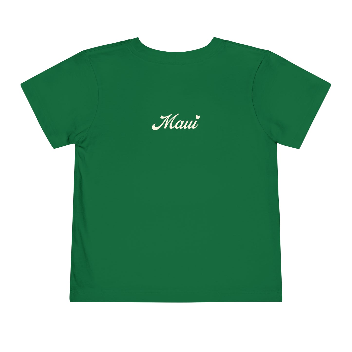 Malama Toddler Tee Kelly Back side