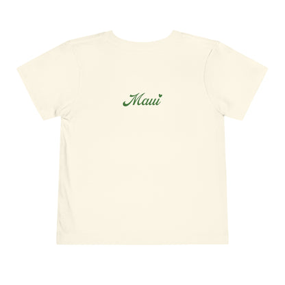 Malama Toddler Tee Natural Back side