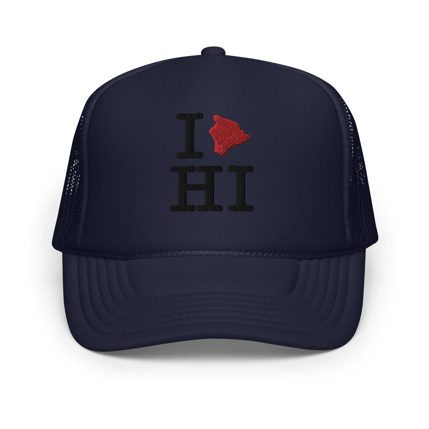 I❤️HI Hawaii Island Foam Trucker Hat